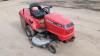 HONDA 2218 18hp hydrostatic petrol ride on mower c/w collector - 3