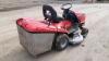 HONDA 2218 18hp hydrostatic petrol ride on mower c/w collector - 5