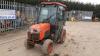 KUBOTA B2530 4wd compact tractor c/w full cab, 3 point linkage, top link, pto, spool valve, manual shuttle S/n:B2530D31359 - 2