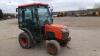 KUBOTA B2530 4wd compact tractor c/w full cab, 3 point linkage, top link, pto, spool valve, manual shuttle S/n:B2530D31359 - 4