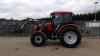 2014 ZETOR PROXIMA 100 plus 4wd tractor c/w MX75.5 front loader, 3 point linkage, top link, twin assister rams, pto, puh, 3 x spool valves, manual shuttle (s/n 000R2B4J41SB01500) - 2