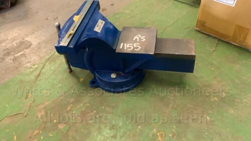 200mm cast bench vice