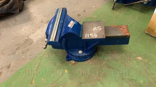 200mm cast bench vice