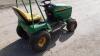 JOHN DEERE LT170 petrol lawn tractor - 7