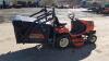 2004 KUBOTA G21 diesel mower c/w power steering, 48'' mower deck, GLIDE CUT high tip collector & front weights (s/n 10067) - 6