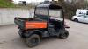 2016 KUBOTA RTVX900 4wd diesel utility vehicle c/w hydraulic tip rear body (s/n 12653) - 4