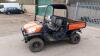 2016 KUBOTA RTVX900 4wd diesel utility vehicle c/w hydraulic tip rear body (s/n 12653) - 7