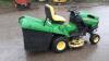 2004 JOHN DEERE LR175 petrol ride on mower c/w collector - 2