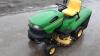 2004 JOHN DEERE LR175 petrol ride on mower c/w collector - 6