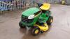 2019 JOHN DEERE E100 ride on lawn mower c/w BRIGGS & STRATTON engine - 2