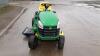 2019 JOHN DEERE E100 ride on lawn mower c/w BRIGGS & STRATTON engine - 3