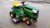 2019 JOHN DEERE E100 ride on lawn mower c/w BRIGGS & STRATTON engine - 4