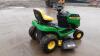 2019 JOHN DEERE E100 ride on lawn mower c/w BRIGGS & STRATTON engine - 5