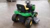 2019 JOHN DEERE E100 ride on lawn mower c/w BRIGGS & STRATTON engine - 6