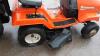 HUSQVARNA LT112 petrol ride on mower c/w collector - 12