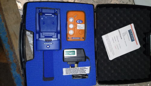 CROWCON T3 gas detector c/w case