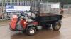 TORO WORKMAN 3300-D diesel utility vehicle c/w rear pto, hydraulic rear tip body & aux hydraulics (s/n 0720550300)