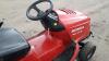 2012 HONDA HF2622 petrol driven hydrostatic ride on mower c/w collector (s/n 1300306) - 13