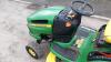 2010 JOHN DEERE X110 petrol hydrostatic ride on mower (s/n 402699) - 16