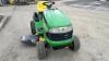 2010 JOHN DEERE X110 petrol hydrostatic ride on mower (s/n 402699) - 21