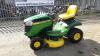 2015 JOHN DEERE X125 petrol hydrostatic ride on mower (s/n 701304)