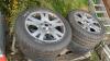 Set of 4 alloy wheels & tyres (255/50R19)