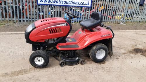 2009 MTD JE135H hydrostatic drive ride on mower (s/n BC099L20013)