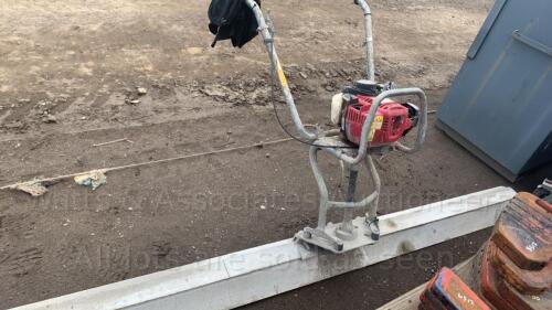 HONDA 4 stroke petrol 8ft concrete screed