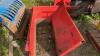 Skidsteer trench attachment (red) - 2