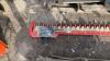 KUBOTA 1.8m hedge trimmer to suit 1-3t excavator (orange) (unused) - 3