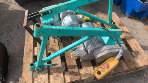 IMER electric scaffold winch