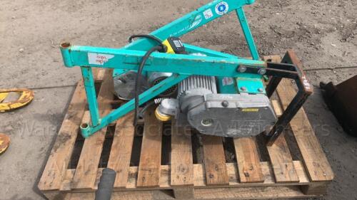 IMER electric scaffold winch