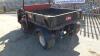 2005 TORO WORKMAN 4300-D 4wd diesel utility vehicle c/w rear pto, aux hydraulics & hydraulic rear tip body (s/n 250000209) - 4