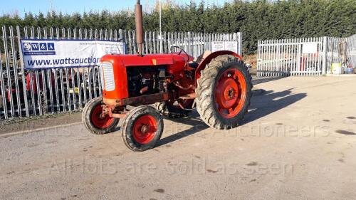 NUFFIELD 10/60 2wd diesel tractor (KKH 642D) (Orange) (V5 in office)(s/n 82730)(No Vat)