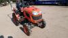 2015 KUBOTA B1820 4wd compact tractor c/w 3 point linkage & PTO (HF65 HSY) - 5