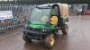 2012 JOHN DEERE GATOR 4wd diesel utility vehicle c/w rear canopy (YJ62 KXR) (s/n CM043811) - 2