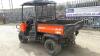 2013 KUBOTA RTV900-EU 4wd diesel utility vehicle c/w hydraulic tip rear body (s/n 72332) - 5