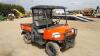 2013 KUBOTA RTV900-EU 4wd diesel utility vehicle c/w hydraulic tip rear body (s/n 72332) - 10