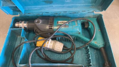 MAKITA 110v core drill c/w case