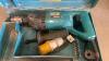 MAKITA 110v core drill c/w case - 2