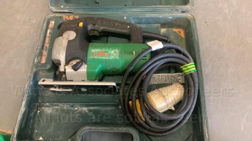 HITACHI CJ65V2 110v jigsaw c/w case