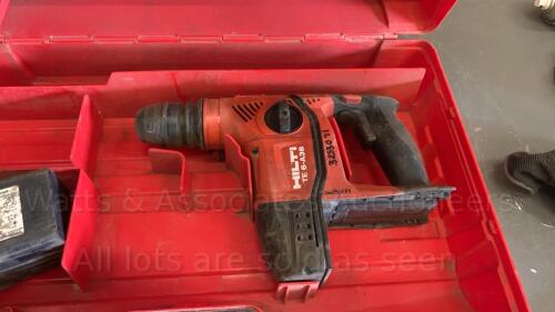 HILTI TE6A36 cordless drill c/w case