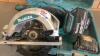 MAKITA 18v cordless circular saw c/w case