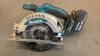 MAKITA 18v cordless circular saw