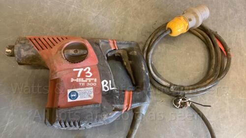 HILTI TE300 110v hammer drill