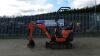 2016 KUBOTA KX008-3 rubber tracked excavator (s/n E01H27851) with bucket, blade, piped & expanding tracks (All hour and odometer readings are unverified and unwarranted) - 2