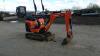 2016 KUBOTA KX008-3 rubber tracked excavator (s/n E01H27851) with bucket, blade, piped & expanding tracks (All hour and odometer readings are unverified and unwarranted) - 7