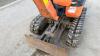 2016 KUBOTA KX008-3 rubber tracked excavator (s/n E01H27851) with bucket, blade, piped & expanding tracks (All hour and odometer readings are unverified and unwarranted) - 12