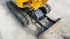 2017 JCB 8008 rubber tracked excavator (s/n HH1930497) with bucket, blade, piped & expanding tracks (All hour and odometer readings are unverified and unwarranted) - 10