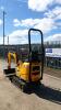 2017 JCB 8008 rubber tracked excavator (s/n EH1930470) with bucket, blade, piped & expanding tracks (All hour and odometer readings are unverified and unwarranted) - 4